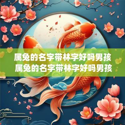 属兔的名字带林字好吗男孩 属兔的名字带林字好吗男孩子