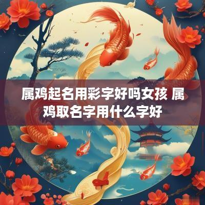 属鸡起名用彩字好吗女孩 属鸡取名字用什么字好