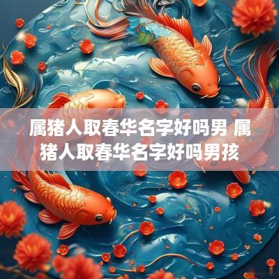 属猪人取春华名字好吗男 属猪人取春华名字好吗男孩