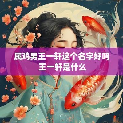 属鸡男王一轩这个名字好吗 王一轩是什么