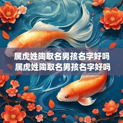 属虎姓陶取名男孩名字好吗 属虎姓陶取名男孩名字好吗