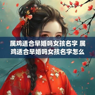 属鸡适合早婚吗女孩名字 属鸡适合早婚吗女孩名字怎么取
