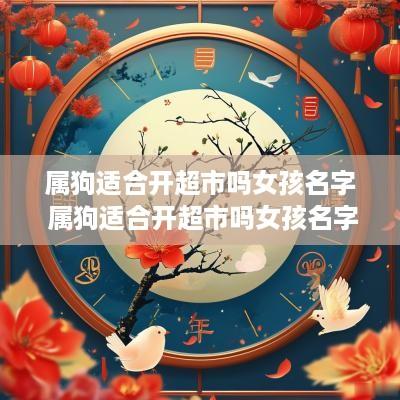 属狗适合开超市吗女孩名字 属狗适合开超市吗女孩名字大全