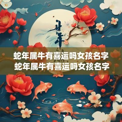 蛇年属牛有喜运吗女孩名字 蛇年属牛有喜运吗女孩名字叫什么