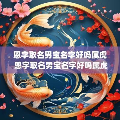 恩字取名男宝名字好吗属虎 恩字取名男宝名字好吗属虎的