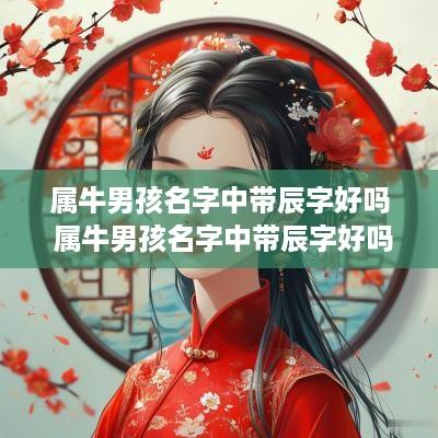 属牛男孩名字中带辰字好吗 属牛男孩名字中带辰字好吗