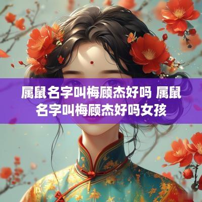 属鼠名字叫梅顾杰好吗 属鼠名字叫梅顾杰好吗女孩