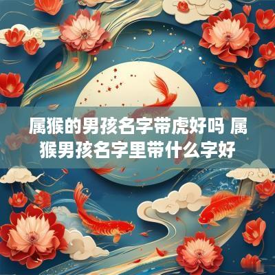 属猴的男孩名字带虎好吗 属猴男孩名字里带什么字好