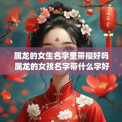 属龙的女生名字里带樱好吗 属龙的女孩名字带什么字好