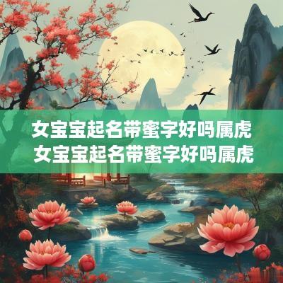女宝宝起名带蜜字好吗属虎 女宝宝起名带蜜字好吗属虎的