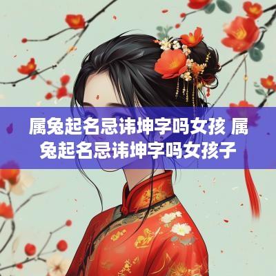属兔起名忌讳坤字吗女孩 属兔起名忌讳坤字吗女孩子