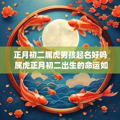 正月初二属虎男孩起名好吗 属虎正月初二出生的命运如何