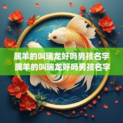 属羊的叫瑞龙好吗男孩名字 属羊的叫瑞龙好吗男孩名字大全
