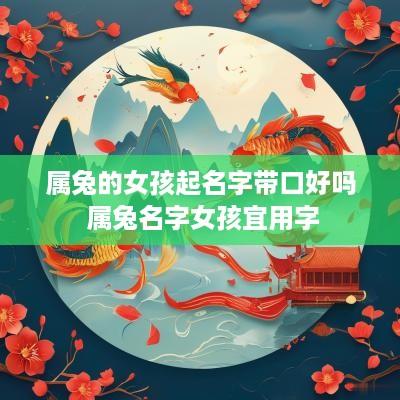 属兔的女孩起名字带口好吗 属兔名字女孩宜用字