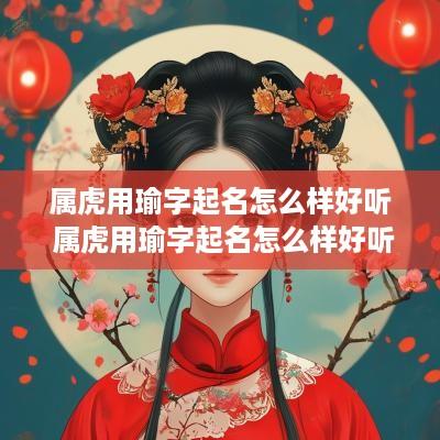 属虎用瑜字起名怎么样好听 属虎用瑜字起名怎么样好听点