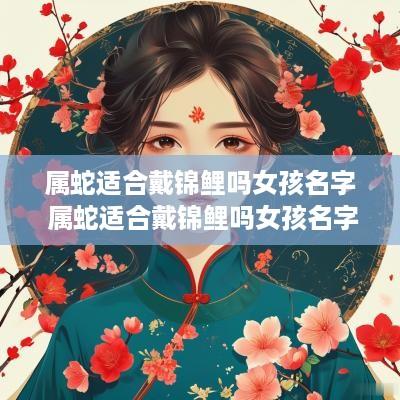 属蛇适合戴锦鲤吗女孩名字 属蛇适合戴锦鲤吗女孩名字怎么取