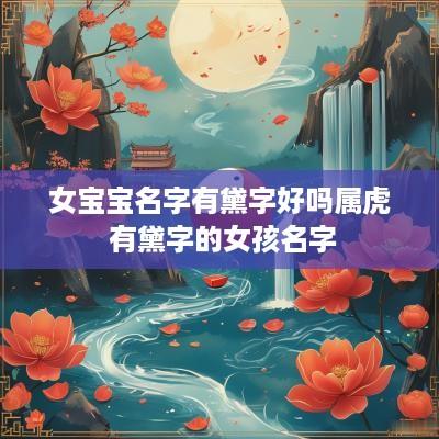 女宝宝名字有黛字好吗属虎 有黛字的女孩名字
