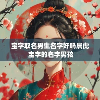 宝字取名男生名字好吗属虎 宝字的名字男孩