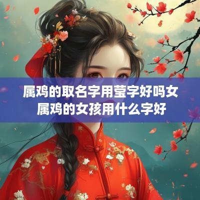属鸡的取名字用莹字好吗女 属鸡的女孩用什么字好