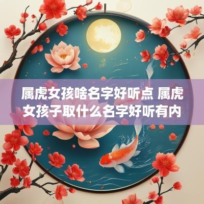 属虎女孩啥名字好听点 属虎女孩子取什么名字好听有内涵