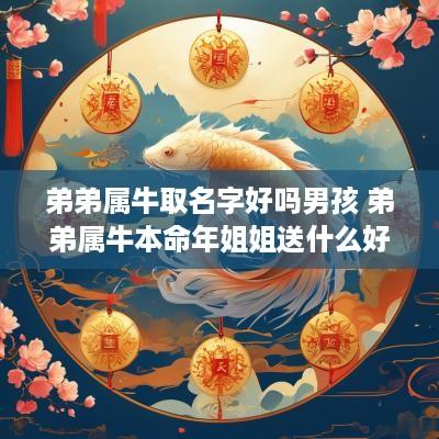 弟弟属牛取名字好吗男孩 弟弟属牛本命年姐姐送什么好