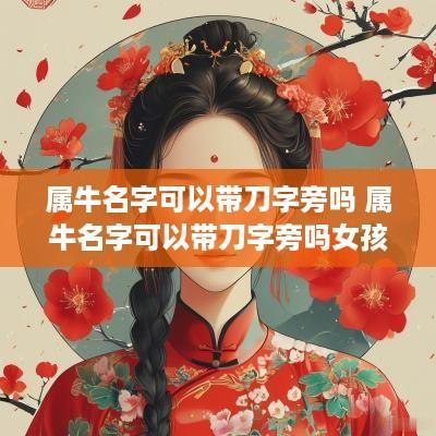 属牛名字可以带刀字旁吗 属牛名字可以带刀字旁吗女孩