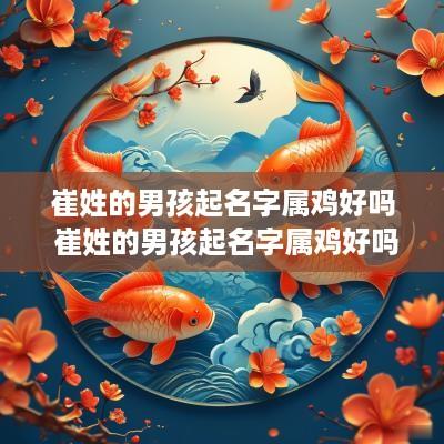 崔姓的男孩起名字属鸡好吗 崔姓的男孩起名字属鸡好吗