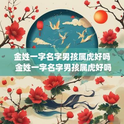 金姓一字名字男孩属虎好吗 金姓一字名字男孩属虎好吗怎么取