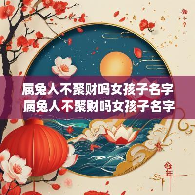 属兔人不聚财吗女孩子名字 属兔人不聚财吗女孩子名字大全