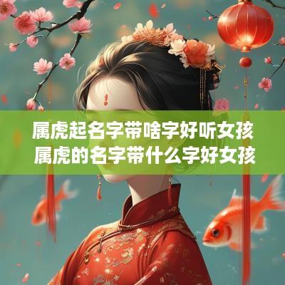 属虎起名字带啥字好听女孩 属虎的名字带什么字好女孩