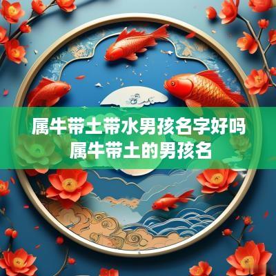 属牛带土带水男孩名字好吗 属牛带土的男孩名