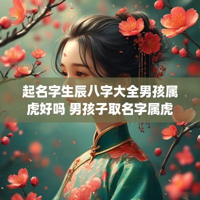 起名字生辰八字大全男孩属虎好吗 男孩子取名字属虎