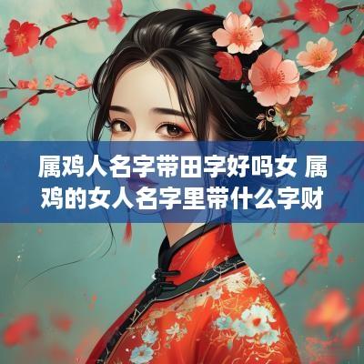 属鸡人名字带田字好吗女 属鸡的女人名字里带什么字财运旺盛
