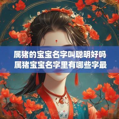 属猪的宝宝名字叫聪明好吗 属猪宝宝名字里有哪些字最好