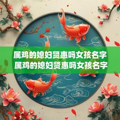 属鸡的媳妇贤惠吗女孩名字 属鸡的媳妇贤惠吗女孩名字叫什么
