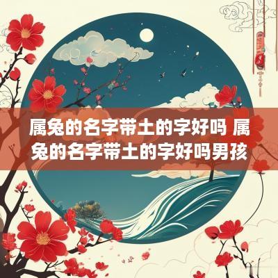 属兔的名字带土的字好吗 属兔的名字带土的字好吗男孩