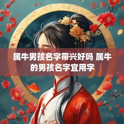 属牛男孩名字带兴好吗 属牛的男孩名字宜用字