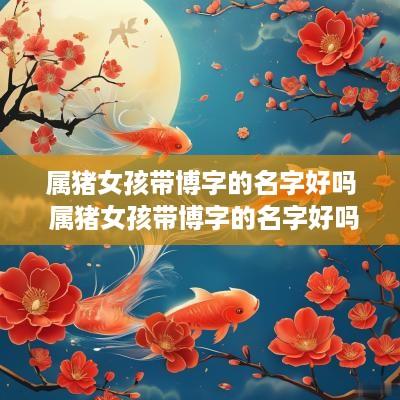属猪女孩带博字的名字好吗 属猪女孩带博字的名字好吗怎么取