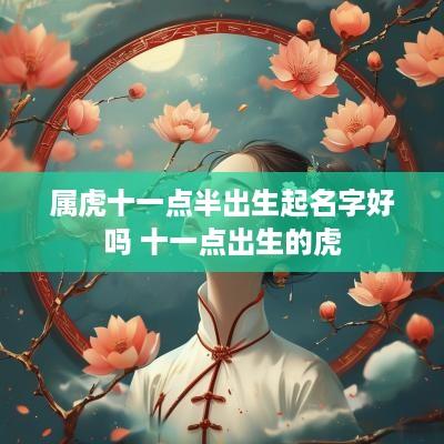 属虎十一点半出生起名字好吗 十一点出生的虎