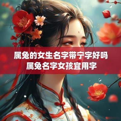 属兔的女生名字带宁字好吗 属兔名字女孩宜用字