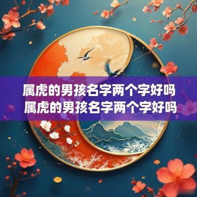 属虎的男孩名字两个字好吗 属虎的男孩名字两个字好吗怎么取
