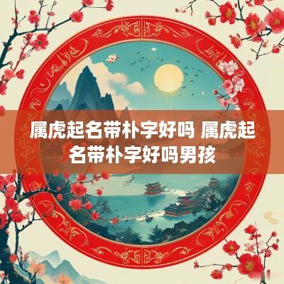 属虎起名带朴字好吗 属虎起名带朴字好吗男孩