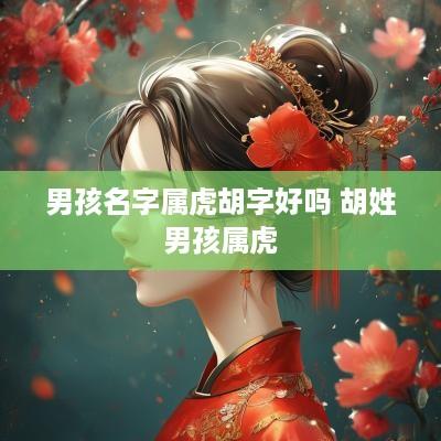 男孩名字属虎胡字好吗 胡姓男孩属虎