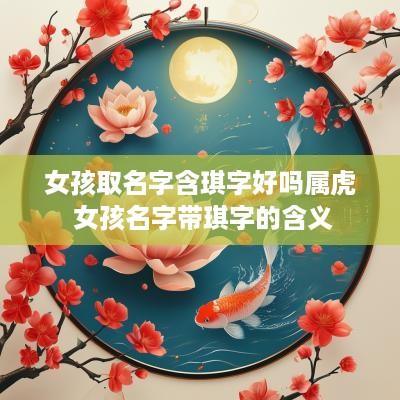 女孩取名字含琪字好吗属虎 女孩名字带琪字的含义