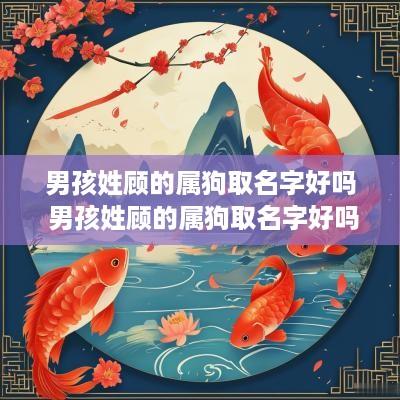 男孩姓顾的属狗取名字好吗 男孩姓顾的属狗取名字好吗怎么取