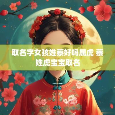 取名字女孩姓蔡好吗属虎 蔡姓虎宝宝取名
