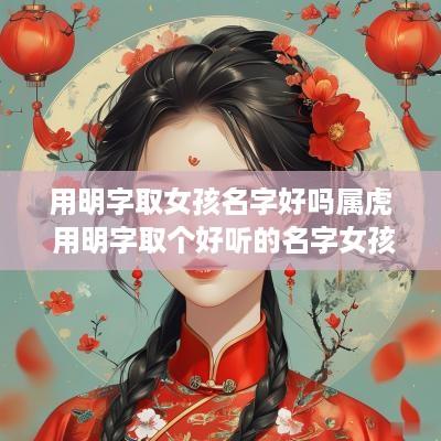 用明字取女孩名字好吗属虎 用明字取个好听的名字女孩
