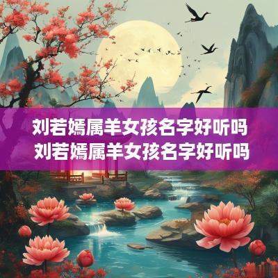 刘若嫣属羊女孩名字好听吗 刘若嫣属羊女孩名字好听吗怎么取