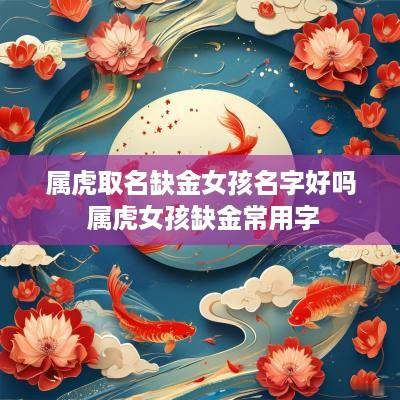 属虎取名缺金女孩名字好吗 属虎女孩缺金常用字