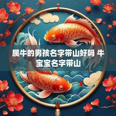 属牛的男孩名字带山好吗 牛宝宝名字带山